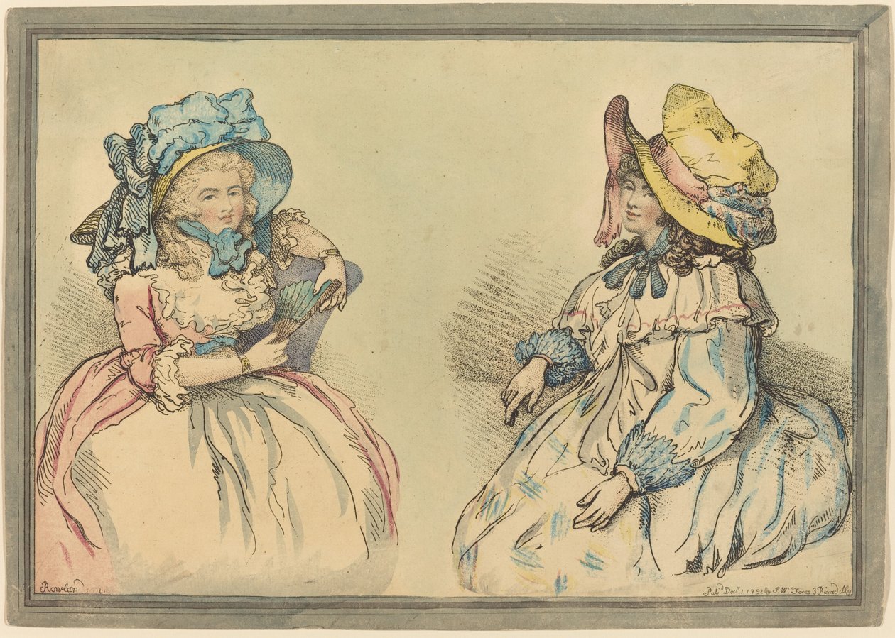 szépségek alkotó: Thomas Rowlandson