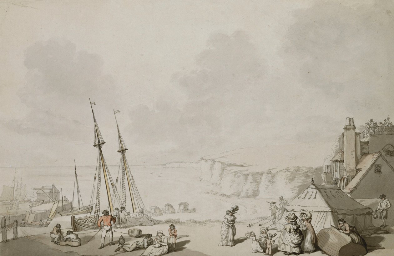 Broadstairs alkotó: Thomas Rowlandson