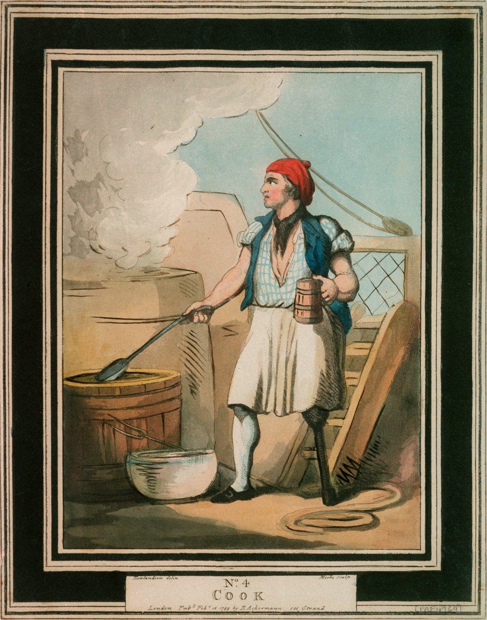 Cook alkotó: Thomas Rowlandson