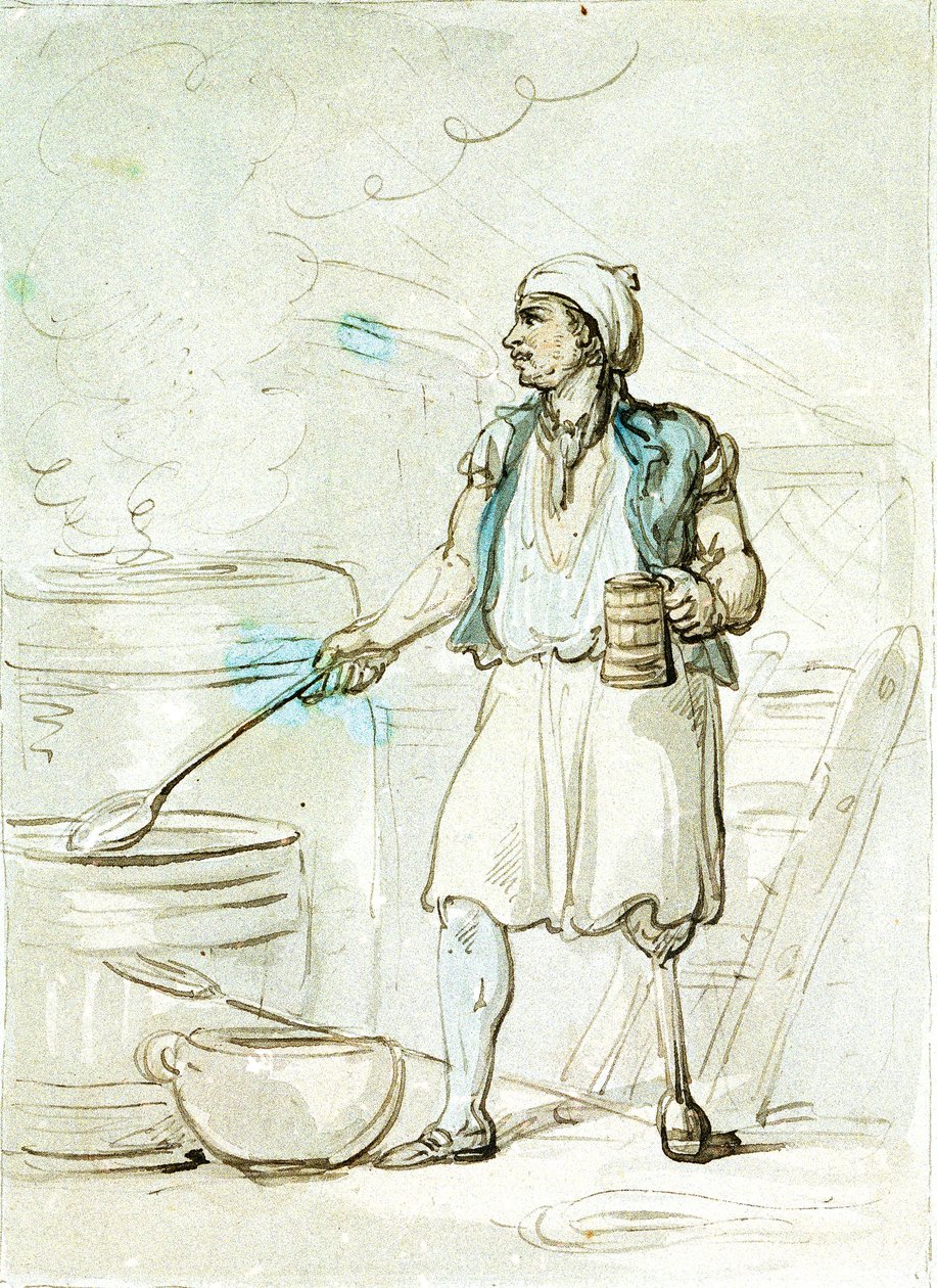 Szakács társa alkotó: Thomas Rowlandson