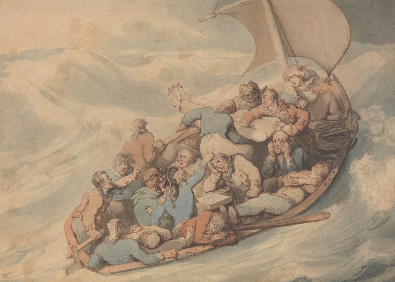 Szorongás alkotó: Thomas Rowlandson