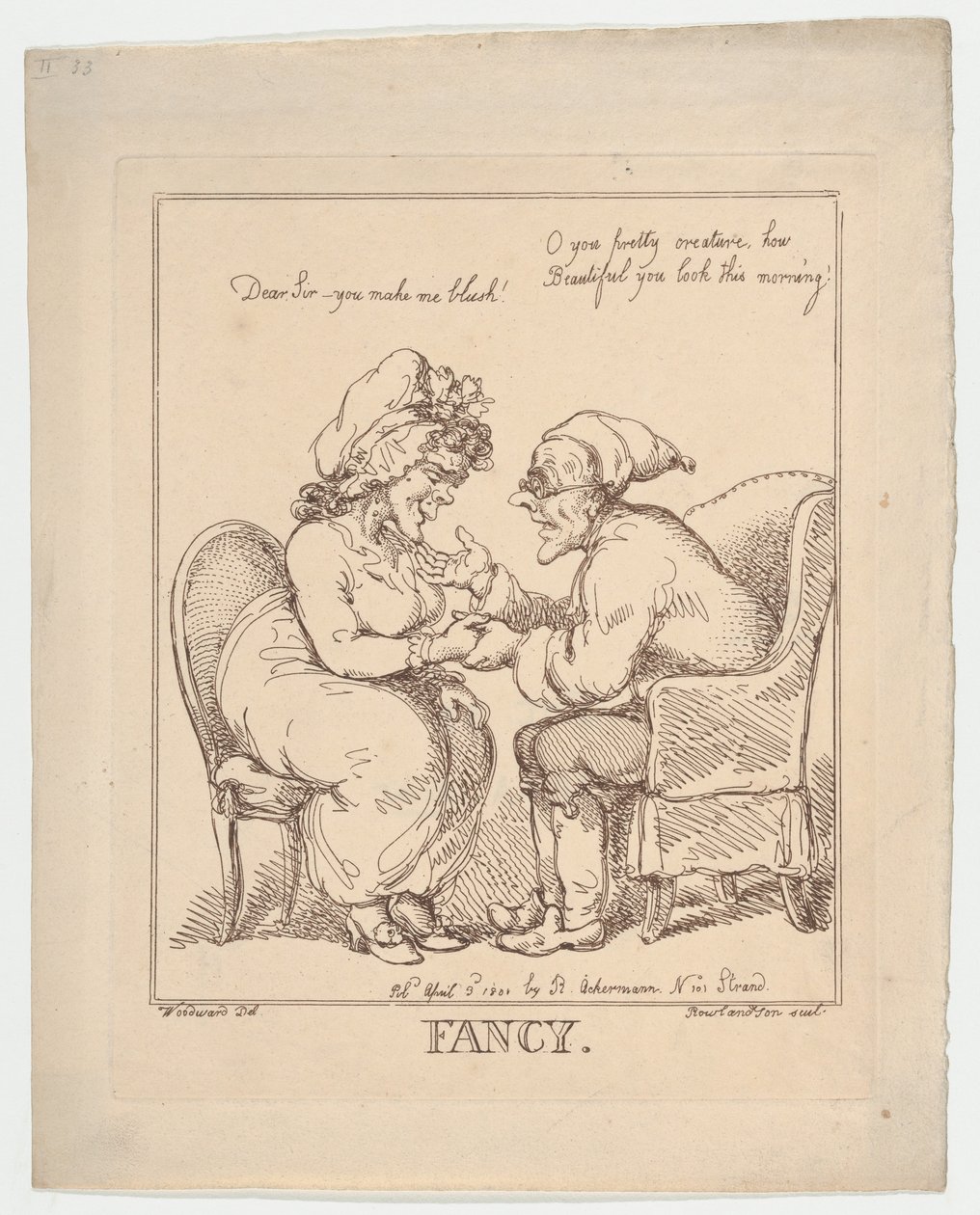 Fancy, 1801. július 20., 1801. július 20. alkotó: Thomas Rowlandson