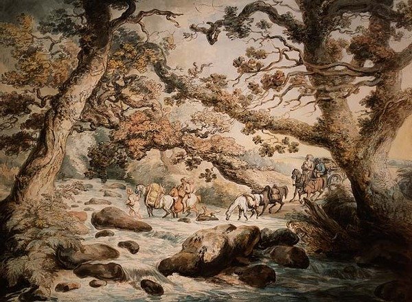 Fordítás a Stream alkotó: Thomas Rowlandson