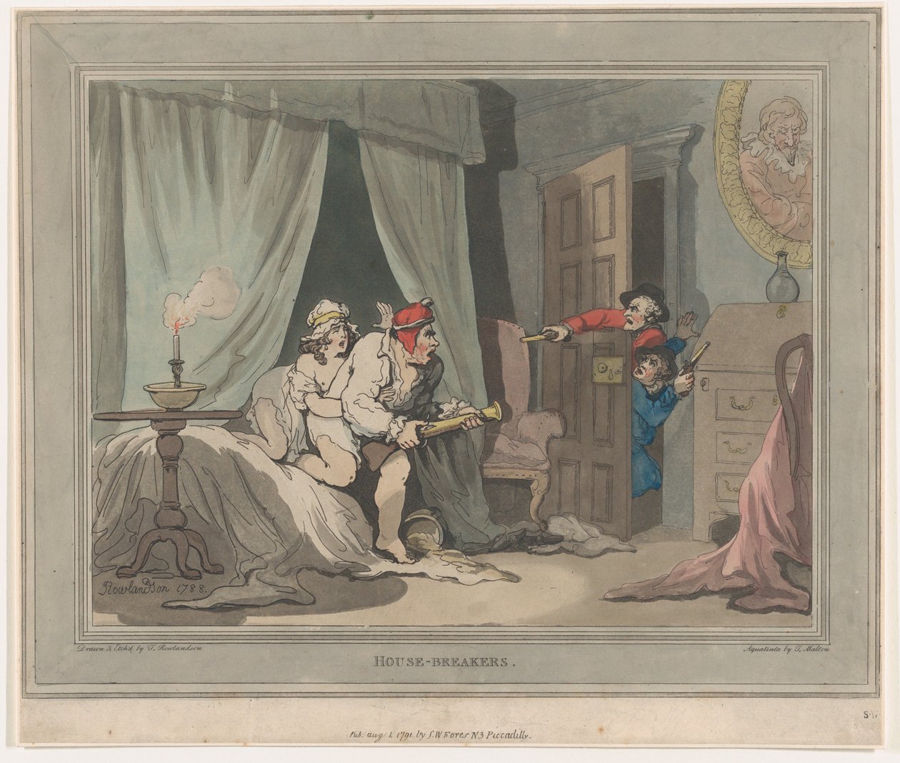 House-Breakers, 1791. augusztus 1., 1791. augusztus 1 alkotó: Thomas Rowlandson
