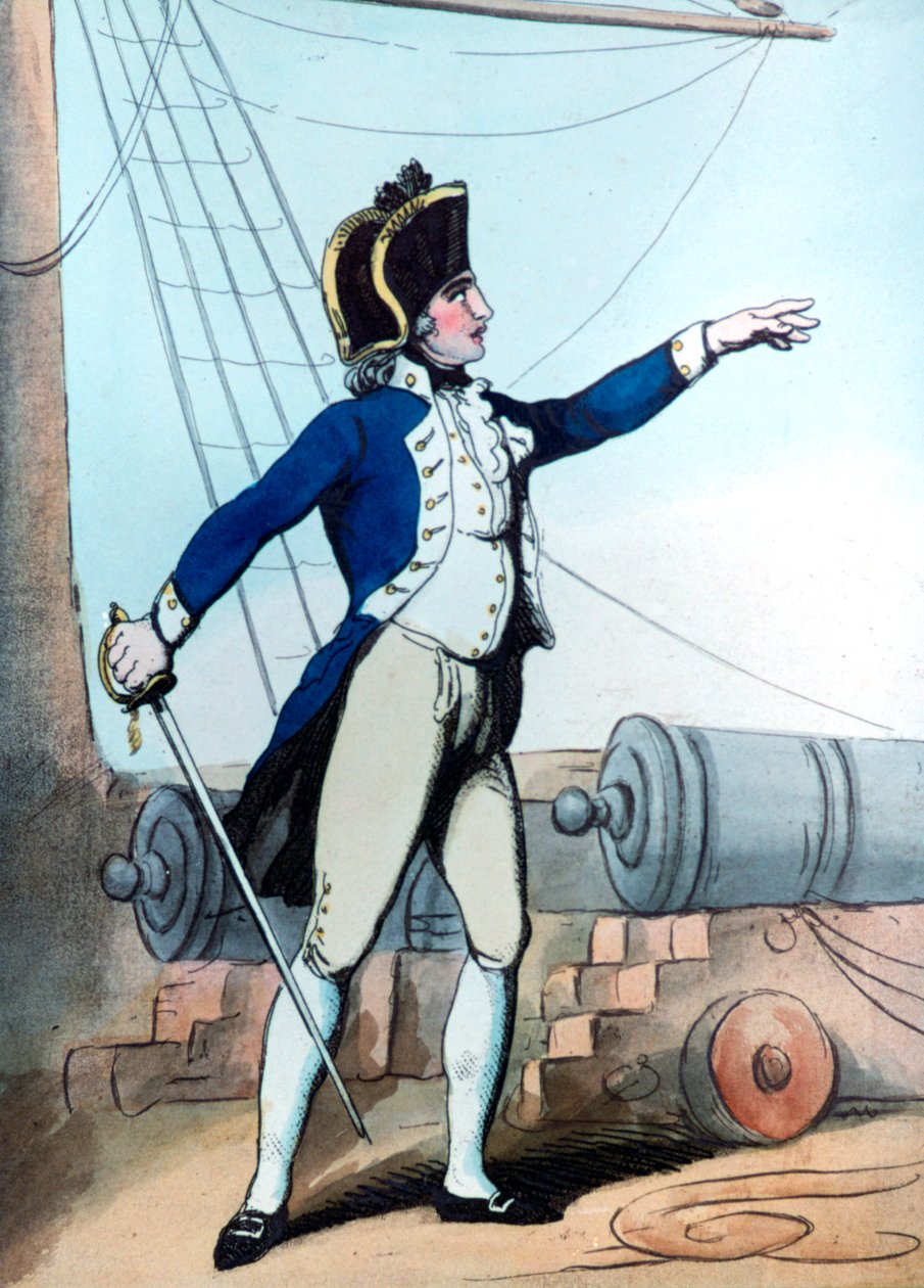 hadnagy, 1799 alkotó: Thomas Rowlandson
