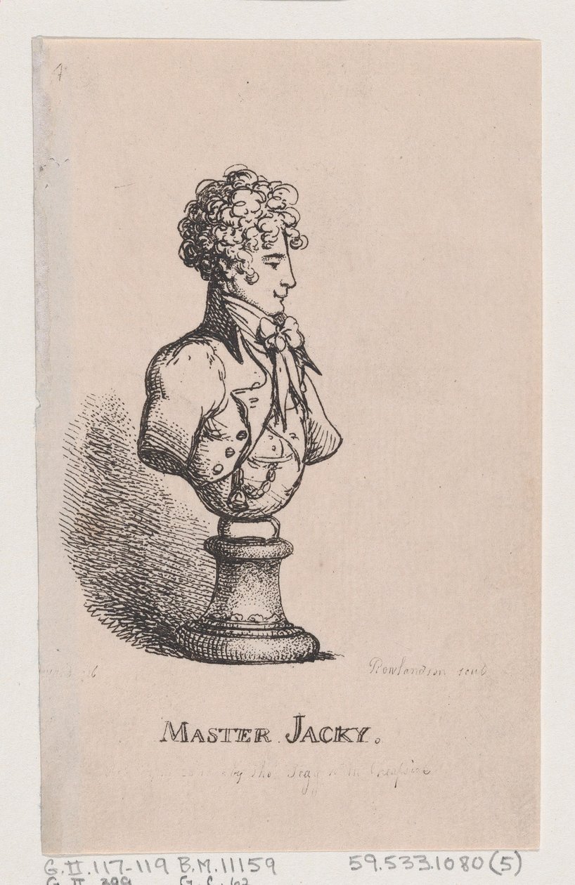 Jacky mester, 1808. április, 1808. április. alkotó: Thomas Rowlandson