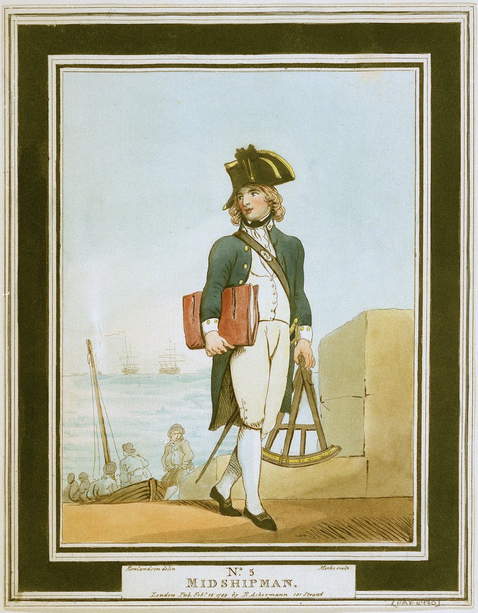 Tengerészgyalogos alkotó: Thomas Rowlandson