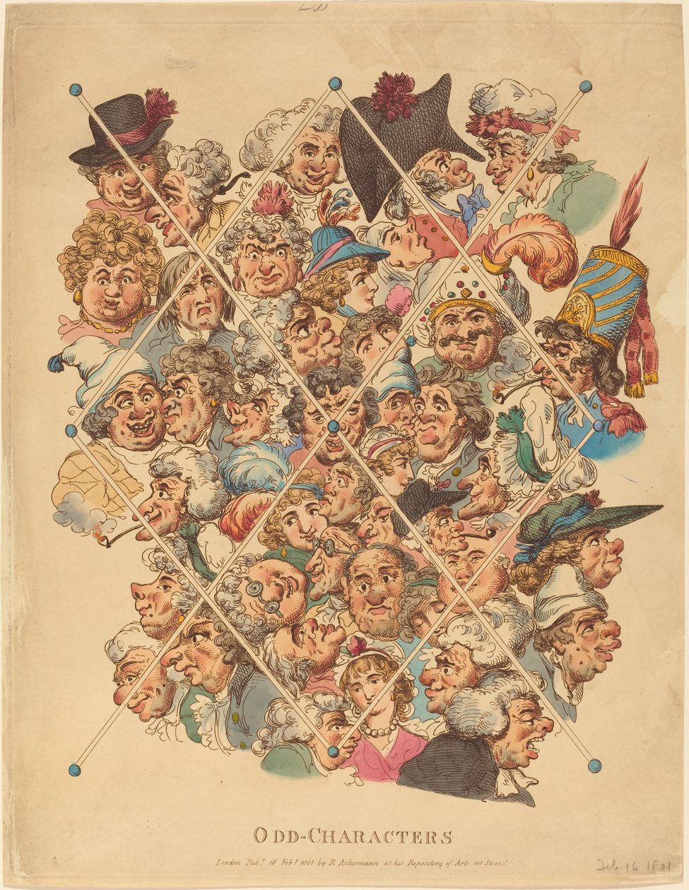 Páratlan karakterek alkotó: Thomas Rowlandson
