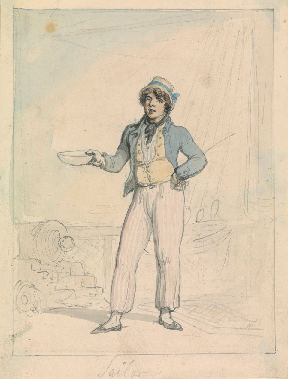 Sailor alkotó: Thomas Rowlandson