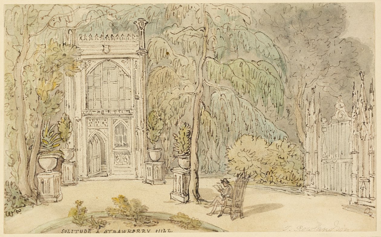 Magány az Eperdombon alkotó: Thomas Rowlandson