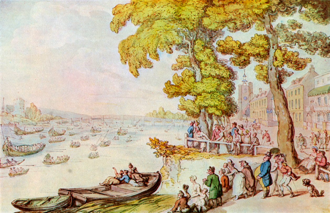 A Chelsea Mall, 1929 alkotó: Thomas Rowlandson