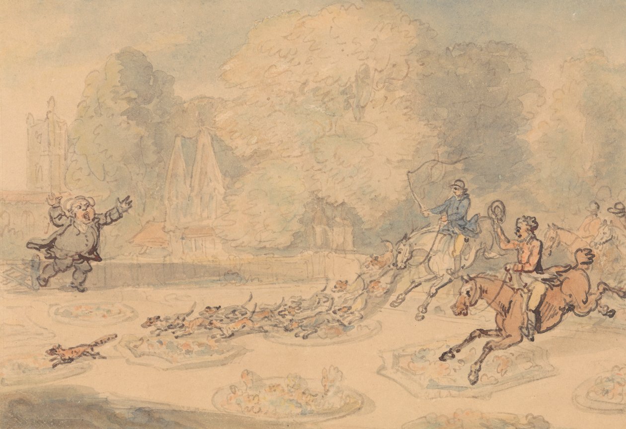 A feldühödött vikárius alkotó: Thomas Rowlandson