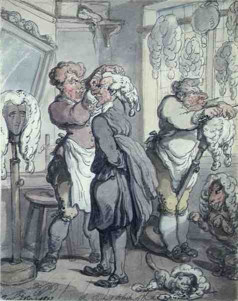"A három legvastagabb blokkja" alkotó: Thomas Rowlandson