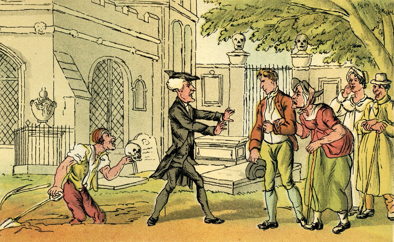 "A tiltások tilosak" alkotó: Thomas Rowlandson