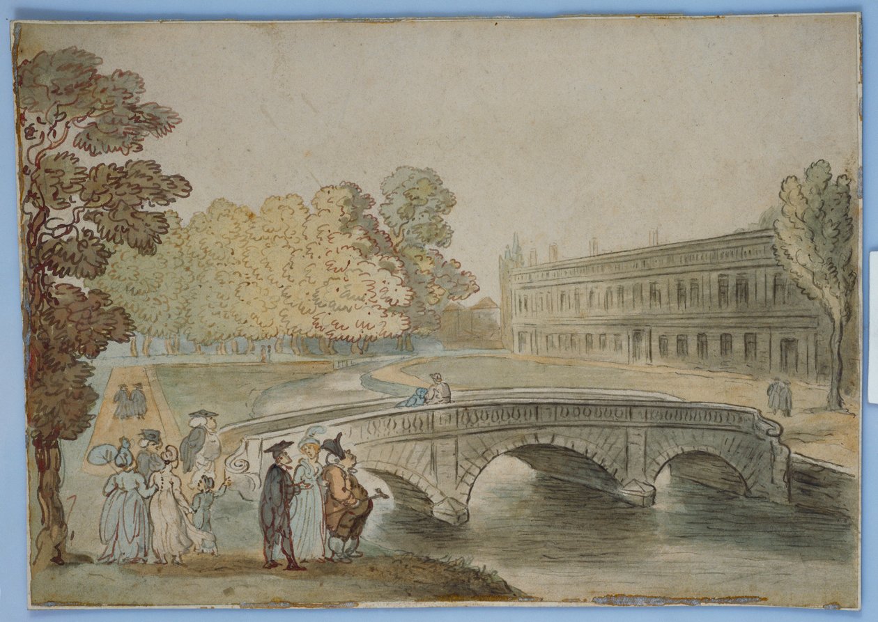 Trinity Library, Cambridge alkotó: Thomas Rowlandson