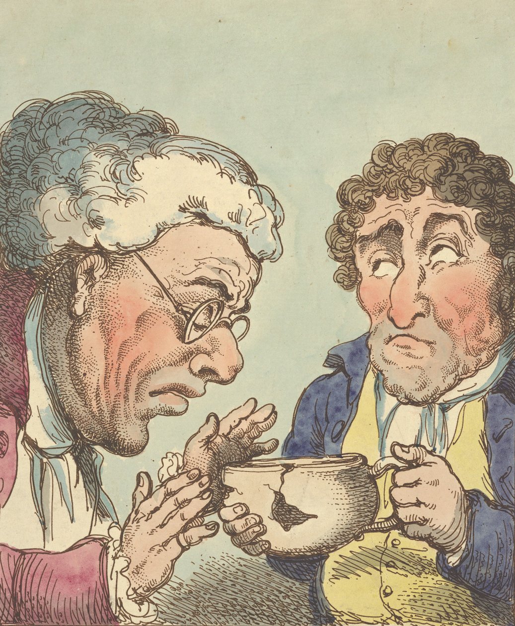 Tisztelet, 1800., 1800. alkotó: Thomas Rowlandson