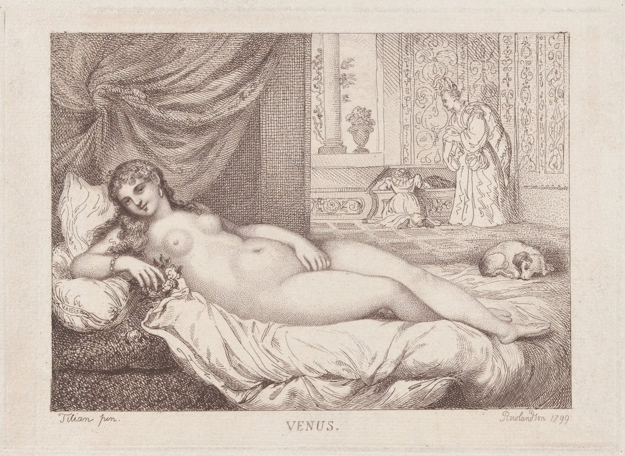 Urbinói Vénusz, 1799., 1799. alkotó: Thomas Rowlandson