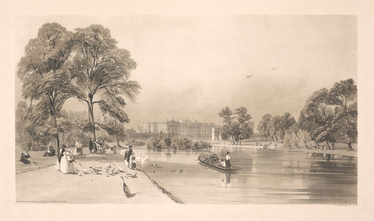 A Buckingham-palota a St. James