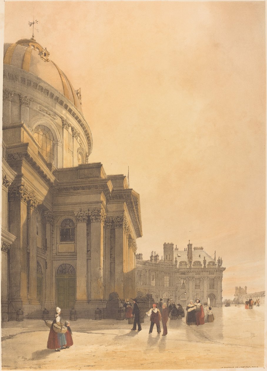 Az Intézet kápolnája, Párizs alkotó: Thomas Shotter Boys