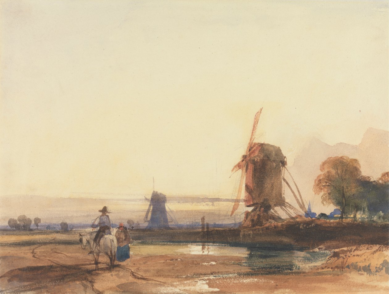 Táj szélmalmok alkotó: Thomas Shotter Boys