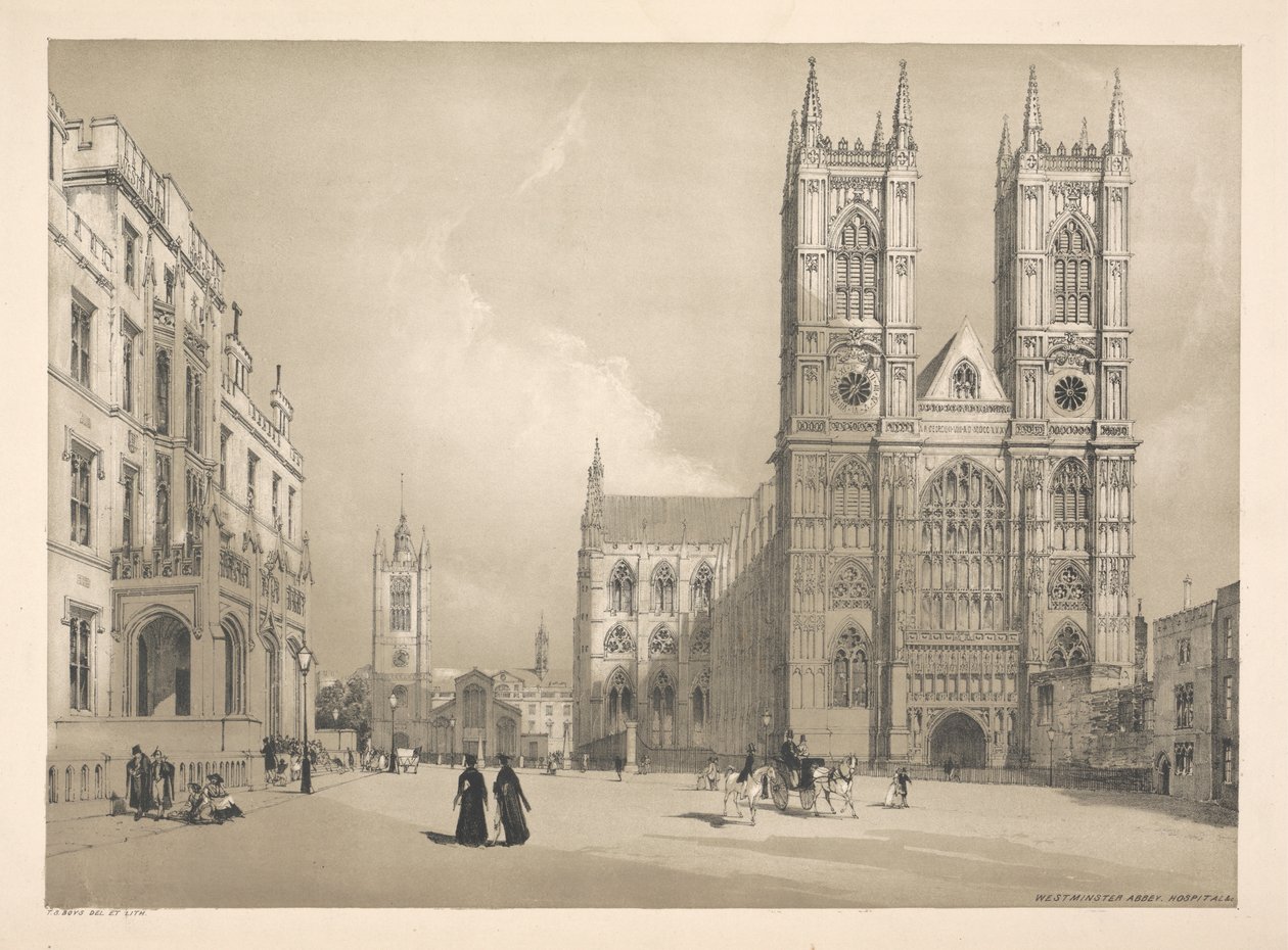Westminster Abbey, Kórház stb. alkotó: Thomas Shotter Boys