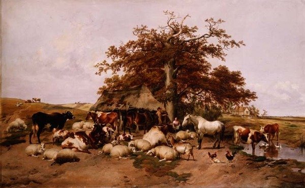 A déli pihenő alkotó: Thomas Sidney Cooper