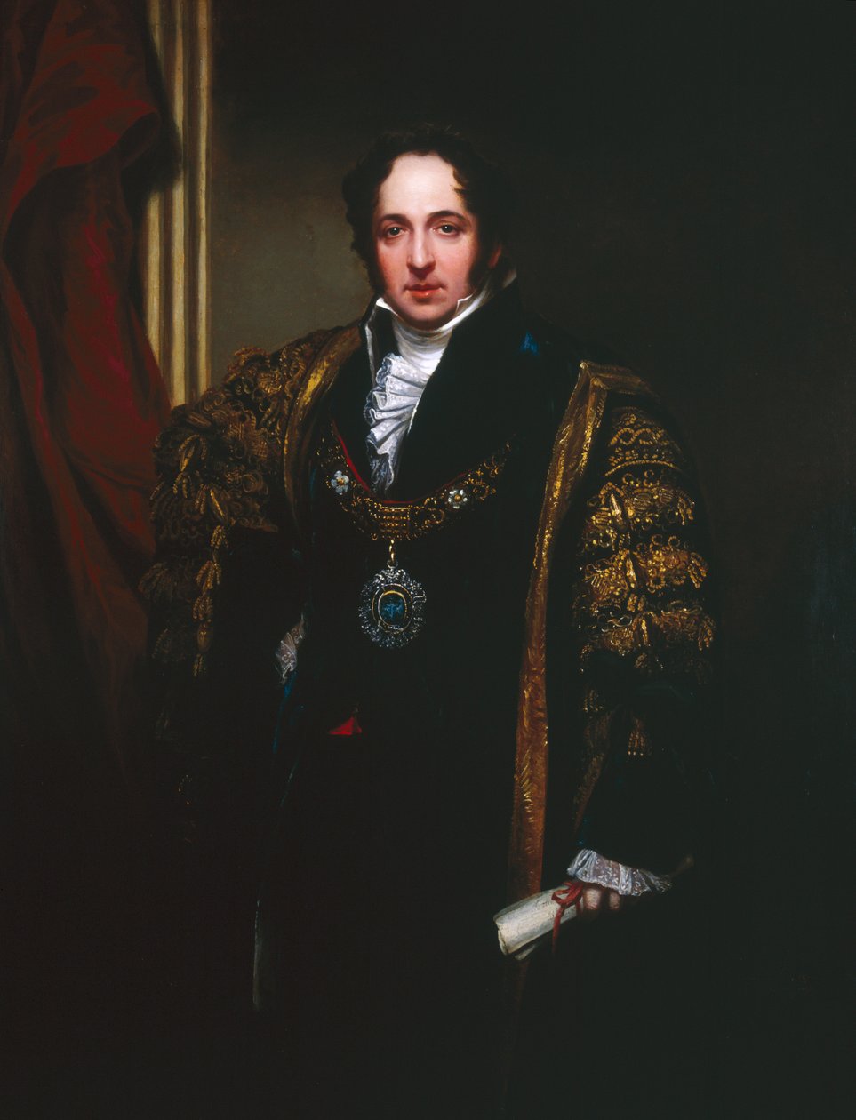 John Garratt, Lord Mayor, 1824. alkotó: Thomas Stewardson