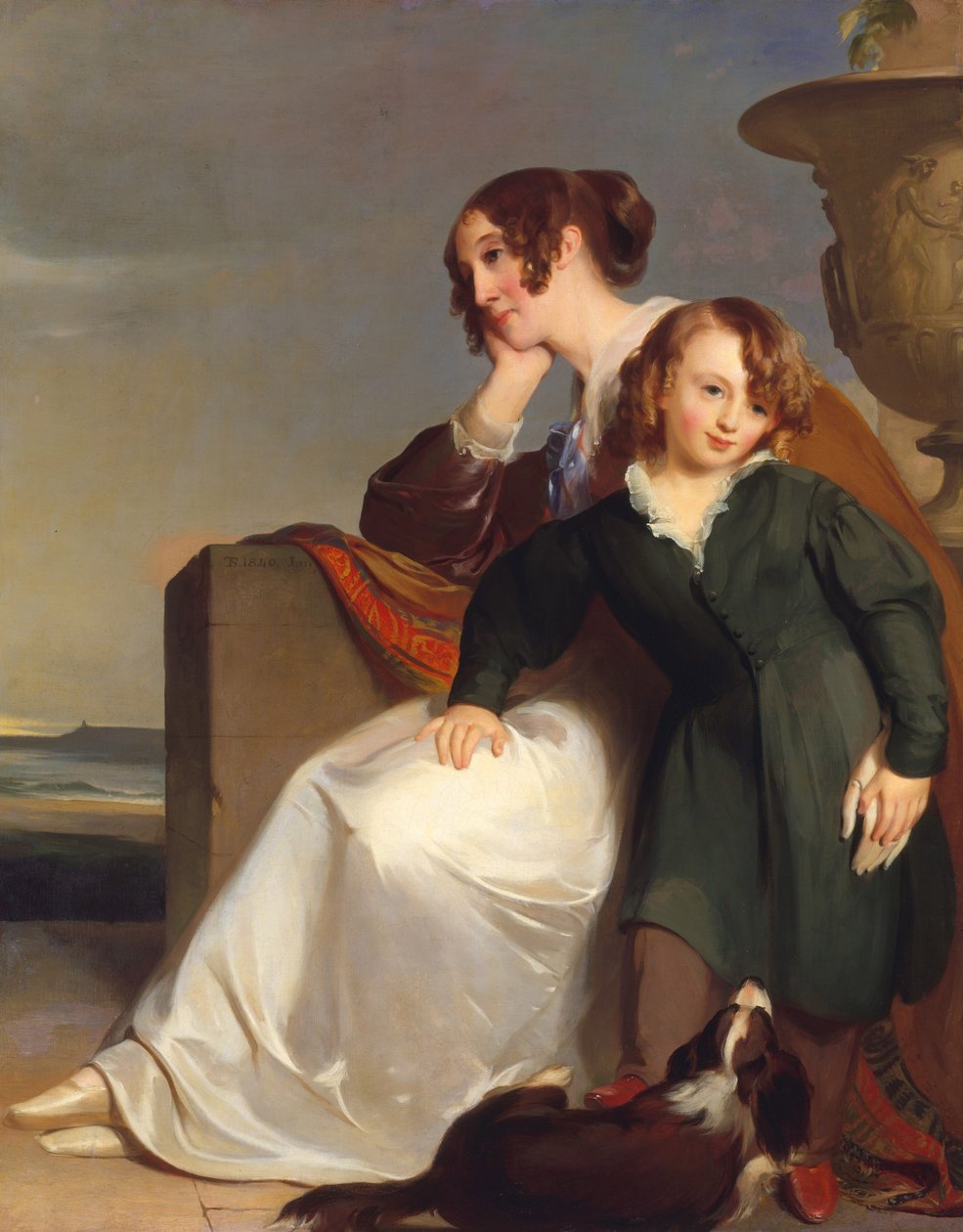 Anya és fia alkotó: Thomas Sully