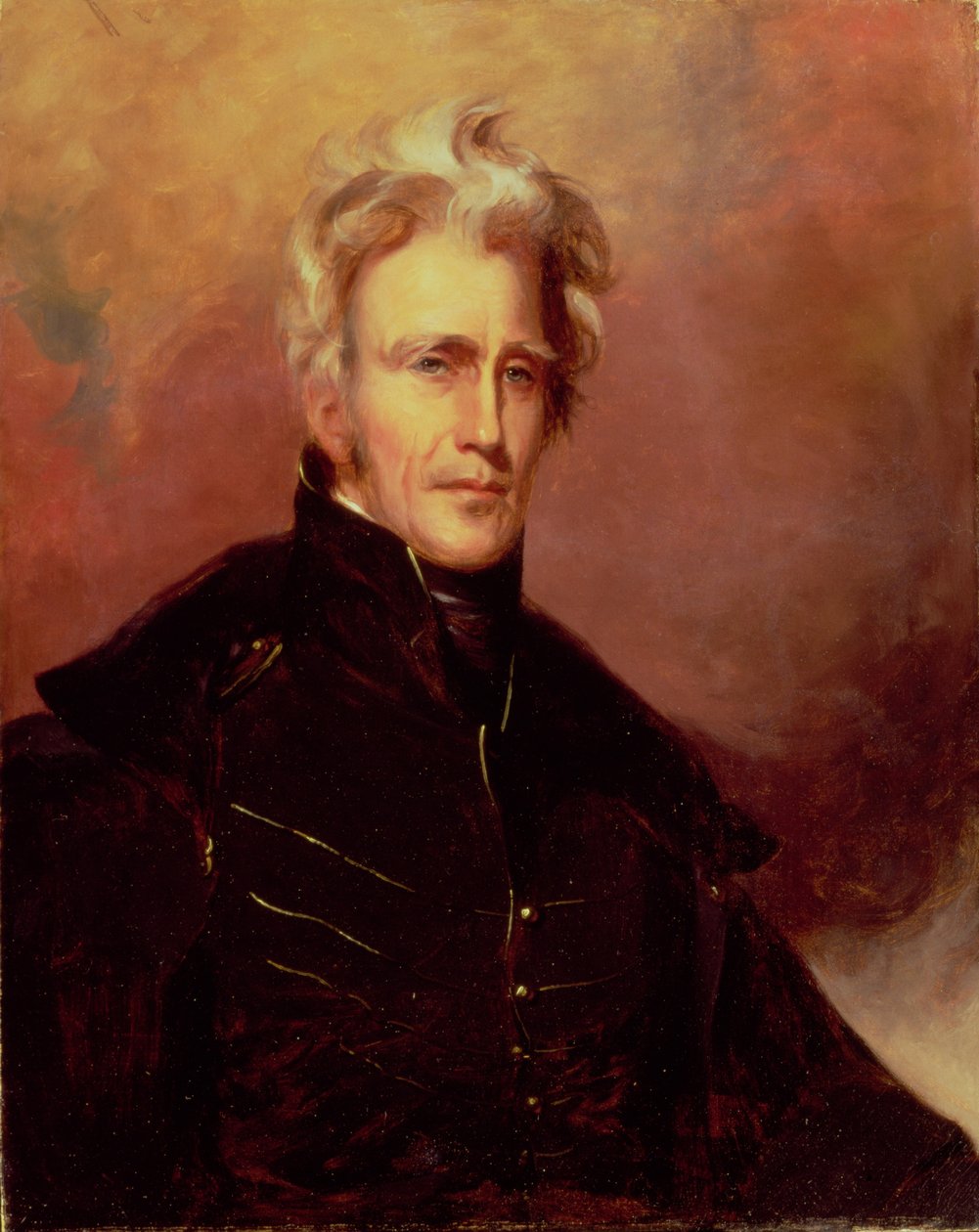 Andrew Jackson portréja, 1858 alkotó: Thomas Sully