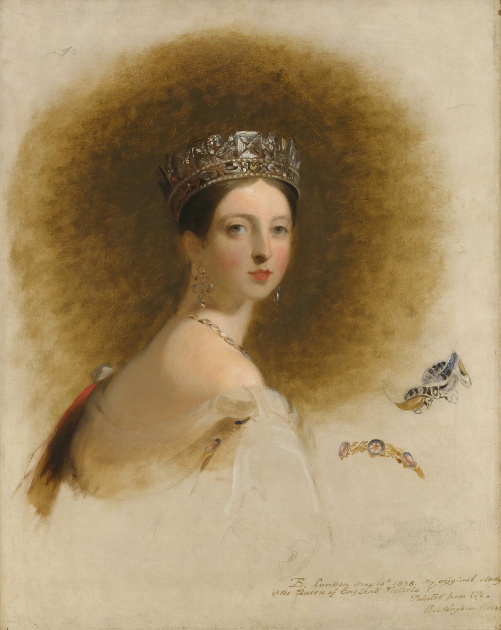 Viktória királynő, 1838. alkotó: Thomas Sully