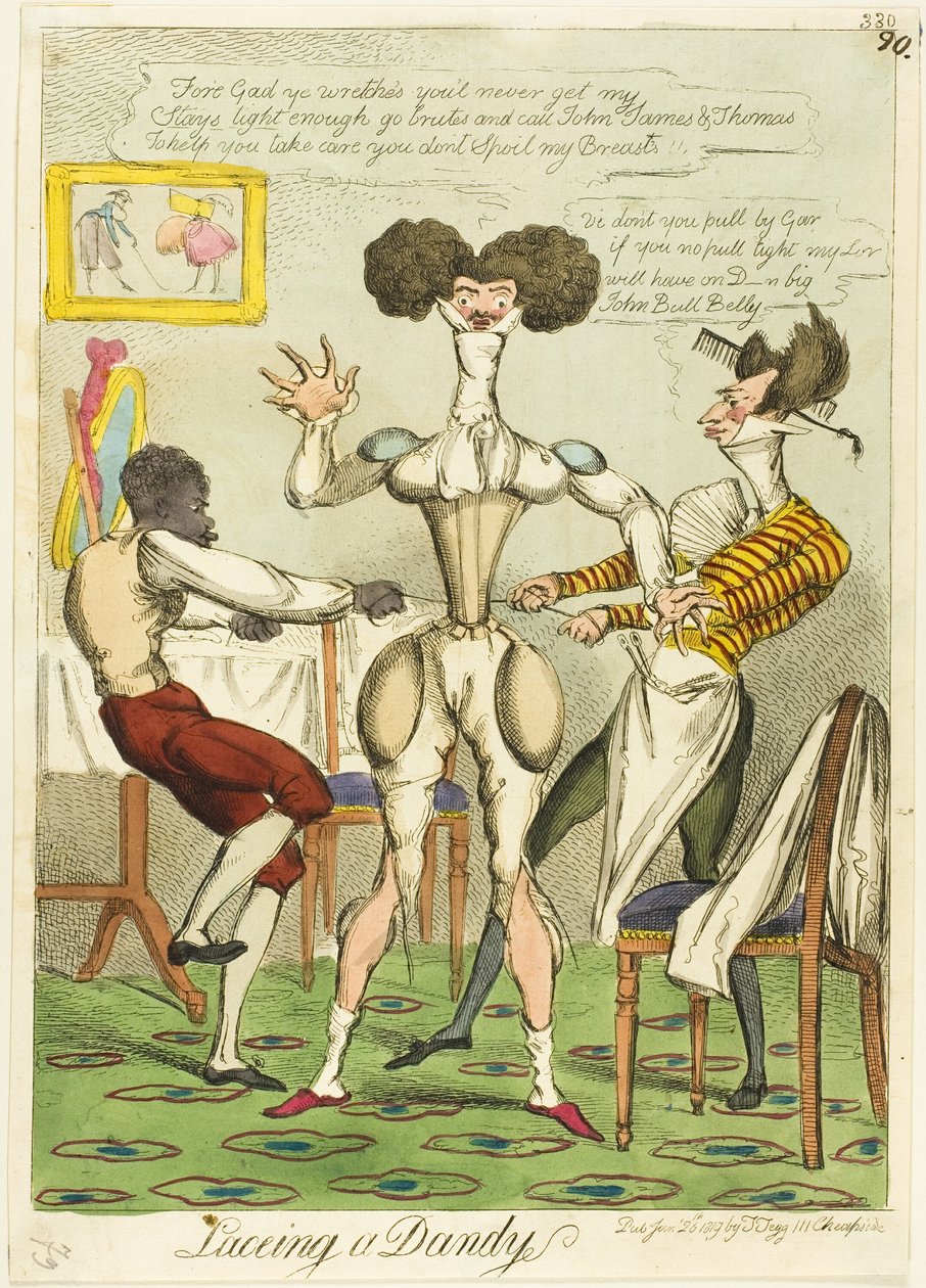 Dandy fűzése alkotó: Thomas Tegg