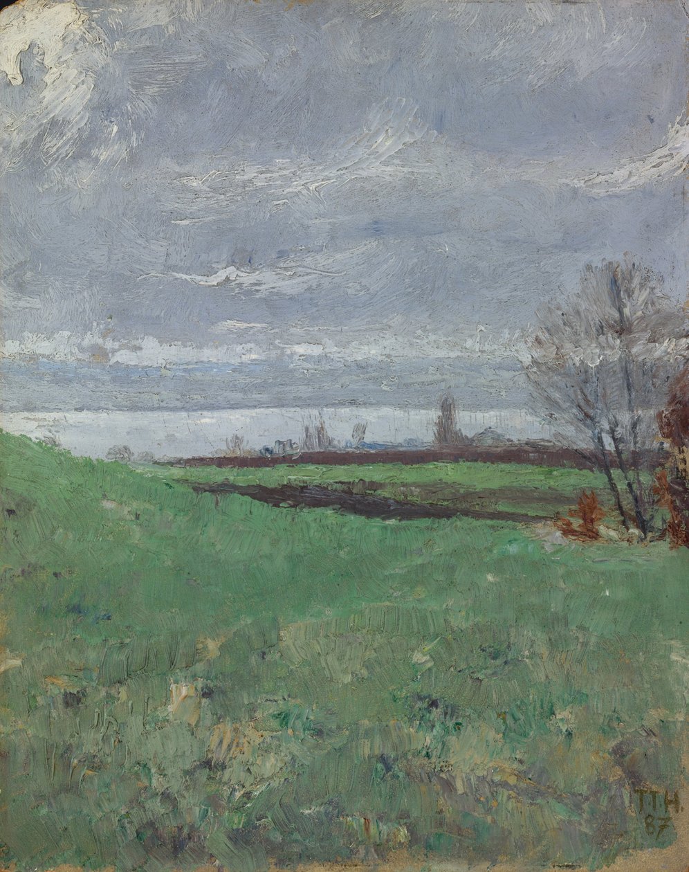 Ammersee táj alkotó: Thomas Theodor Heine