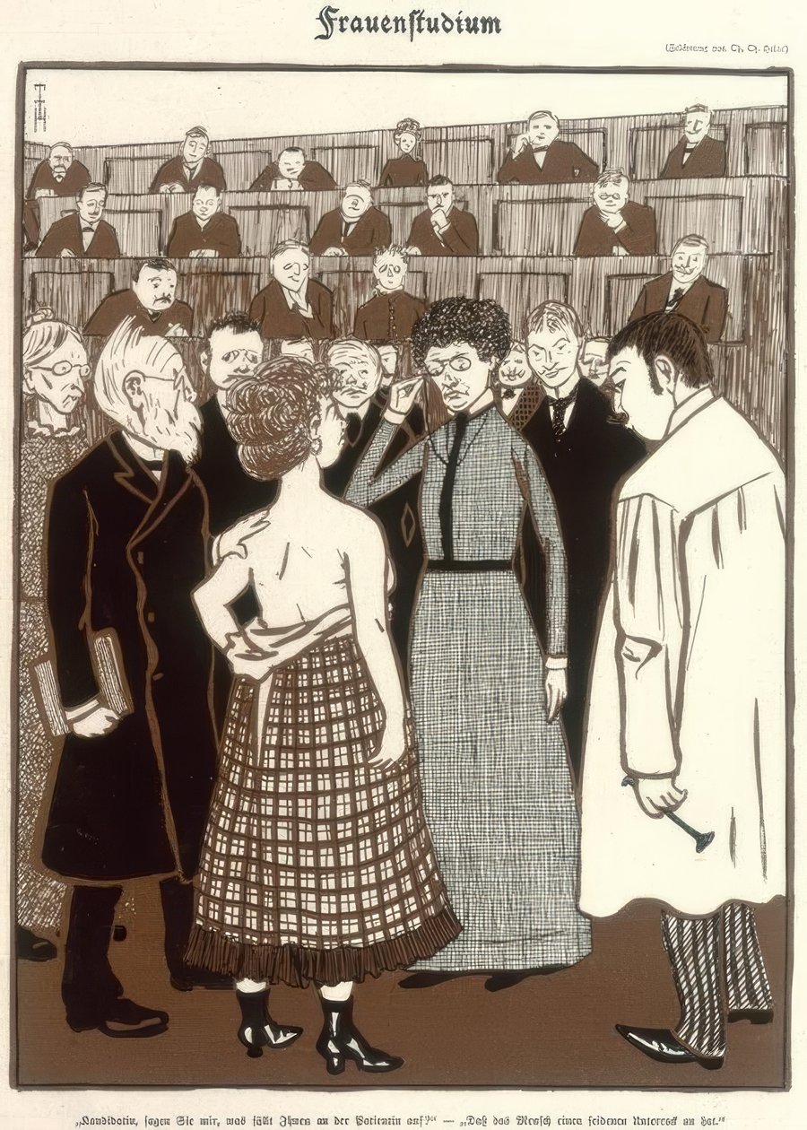Nőtanulmányok alkotó: Thomas Theodor Heine