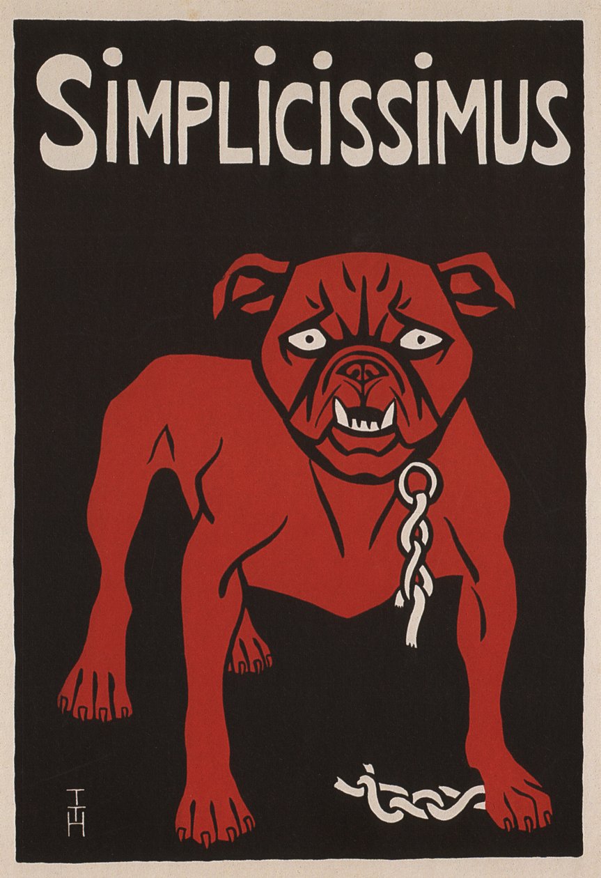 Simplicissimus, 1896 alkotó: Thomas Theodor Heine