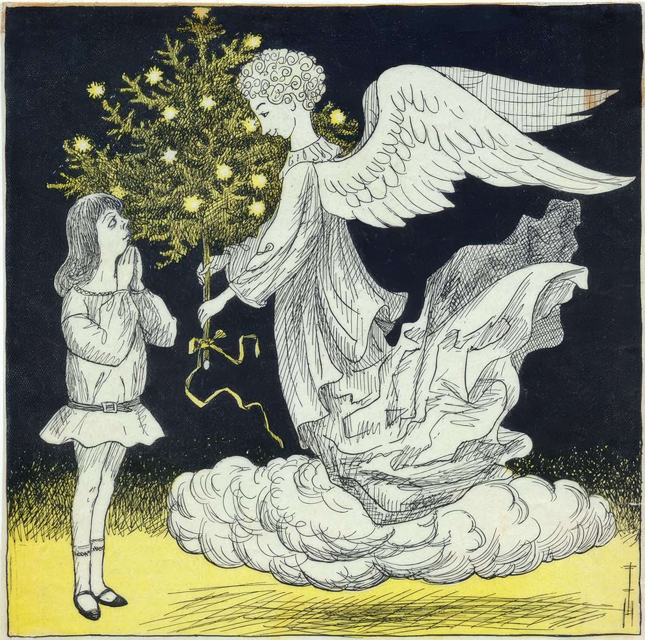 1922 karácsonya alkotó: Thomas Theodor Heine