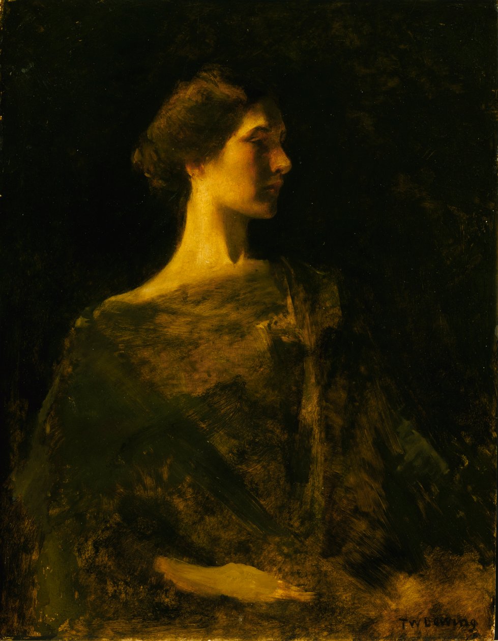 Alma, kb. 1895-1900. alkotó: Thomas Wilmer Dewing