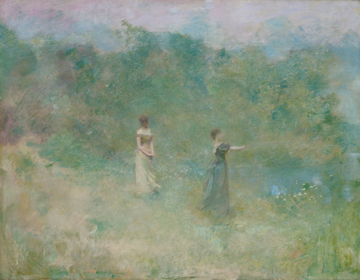 Nyár, kb. 1890. alkotó: Thomas Wilmer Dewing