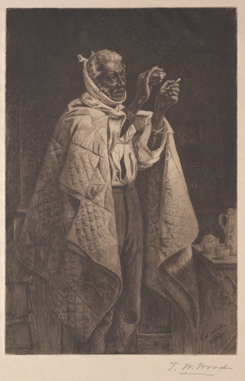 Saját orvosa, 1883. alkotó: Thomas Waterman Wood