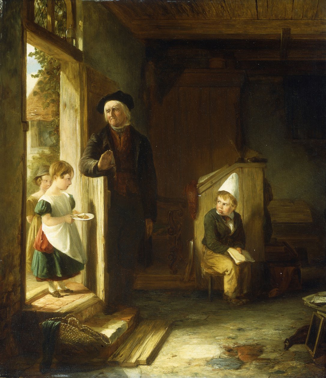 A kellékanyagok levágása alkotó: Thomas Webster