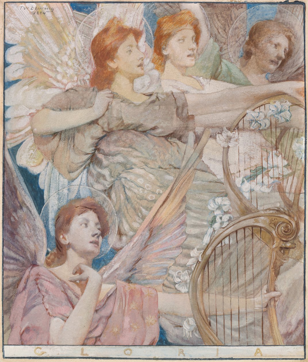 Gloria alkotó: Thomas Wilmer Dewing
