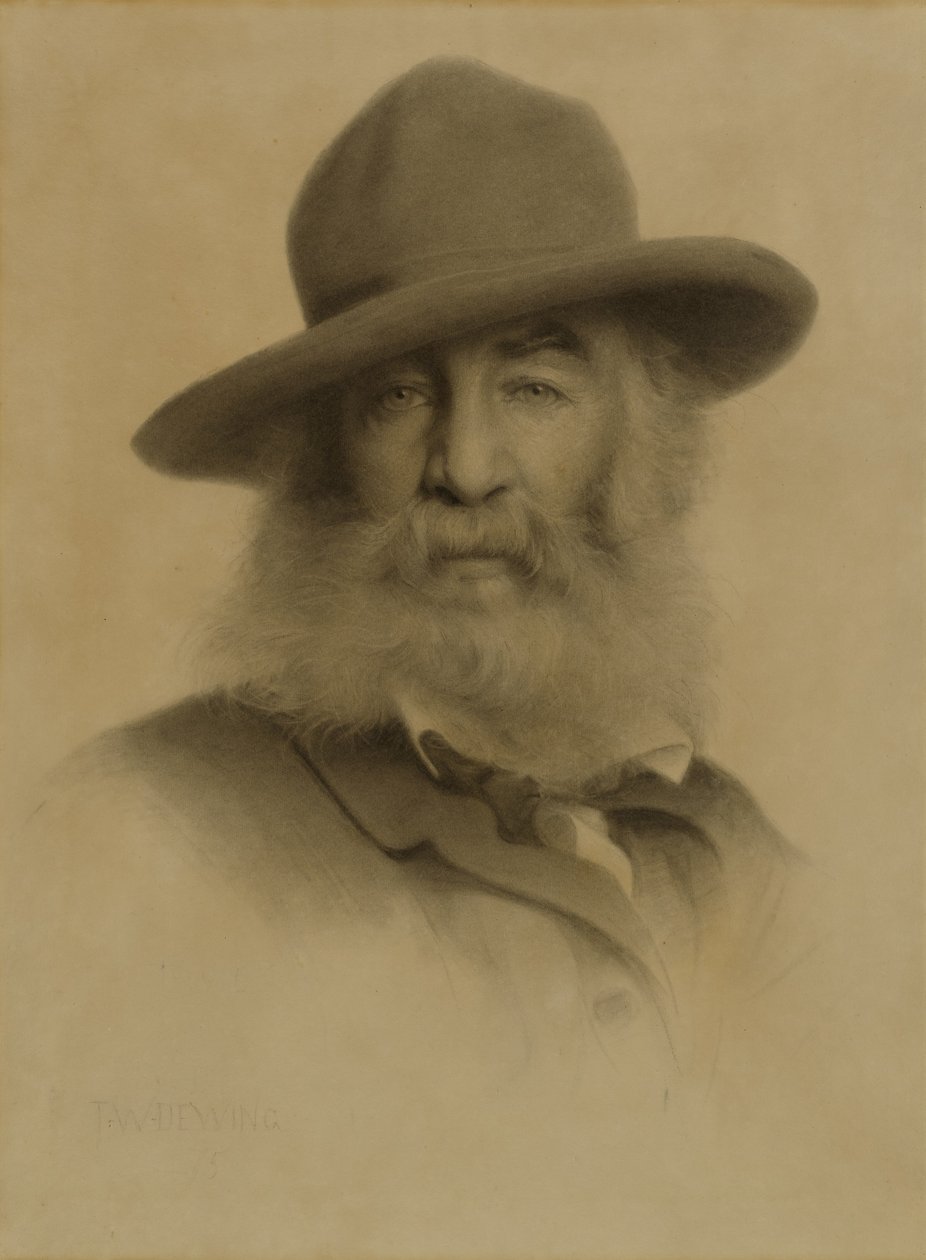 Walt Whitman alkotó: Thomas Wilmer Dewing
