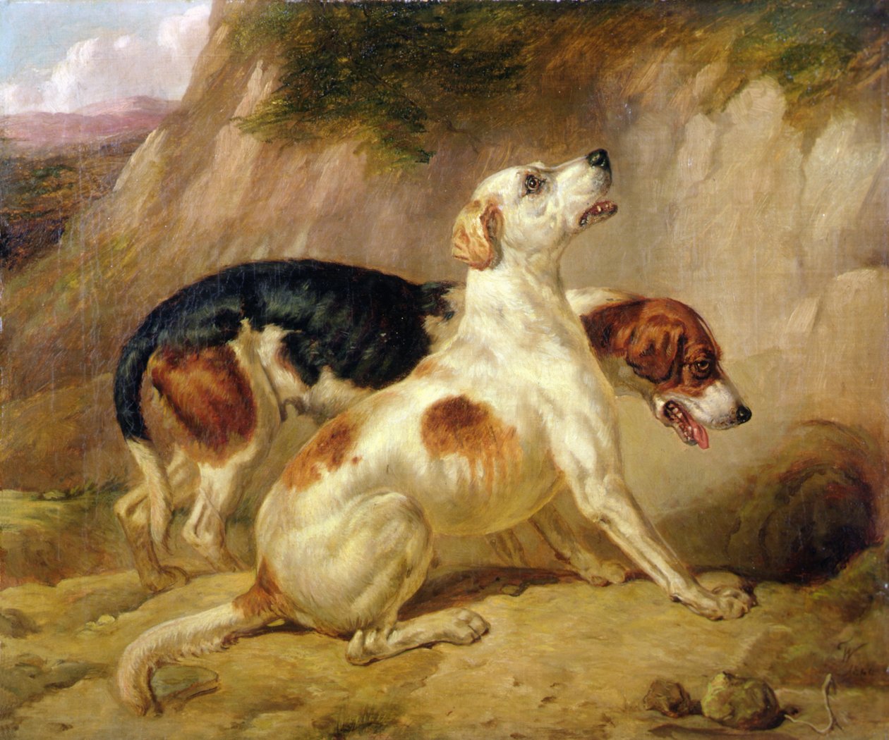 Fox Hounds, Fox Gone to Earth alkotó: Thomas Woodward