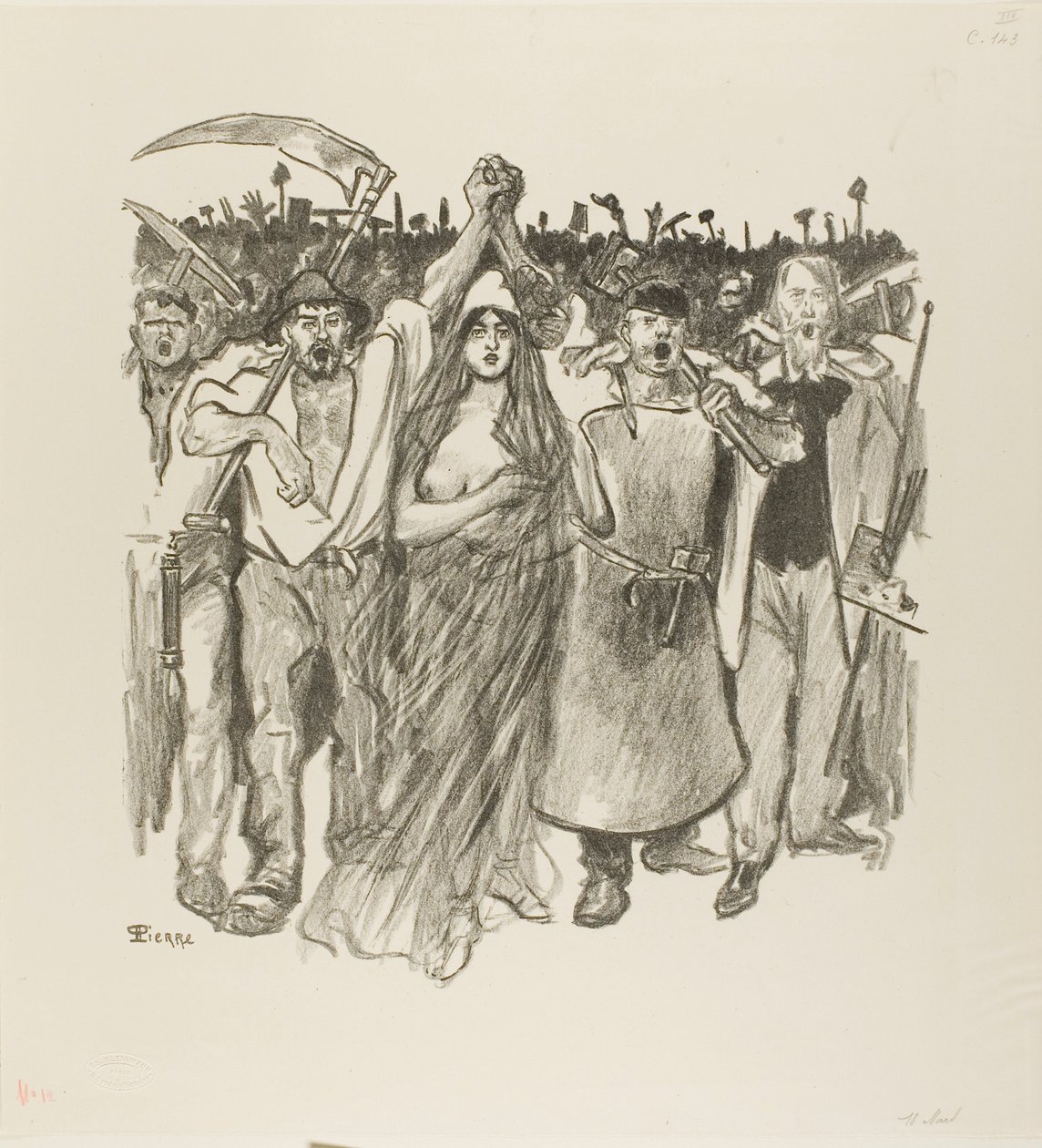 március 18. alkotó: Théophile Alexandre Pierre Steinlen