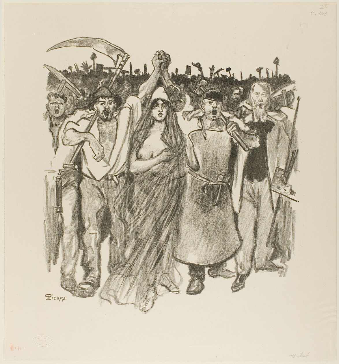 március 18. alkotó: Théophile Alexandre Pierre Steinlen