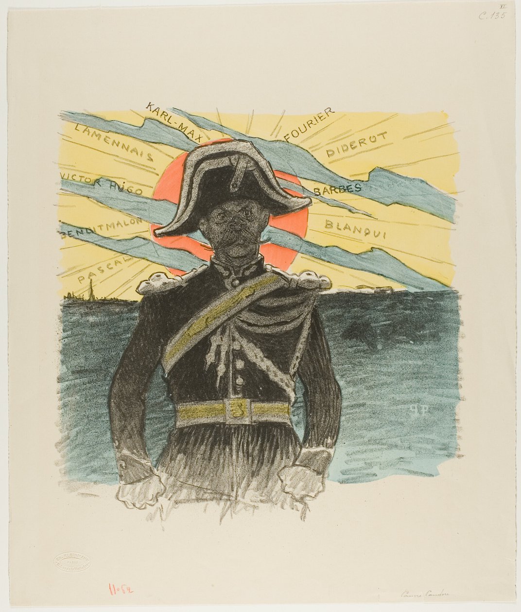 Szegény Pandora!... alkotó: Théophile Alexandre Pierre Steinlen