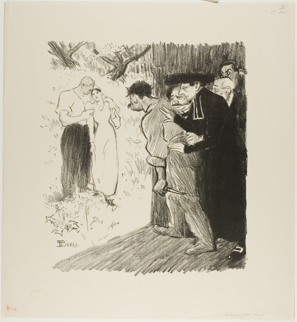Az utolsó rajtaütés alkotó: Théophile Alexandre Pierre Steinlen