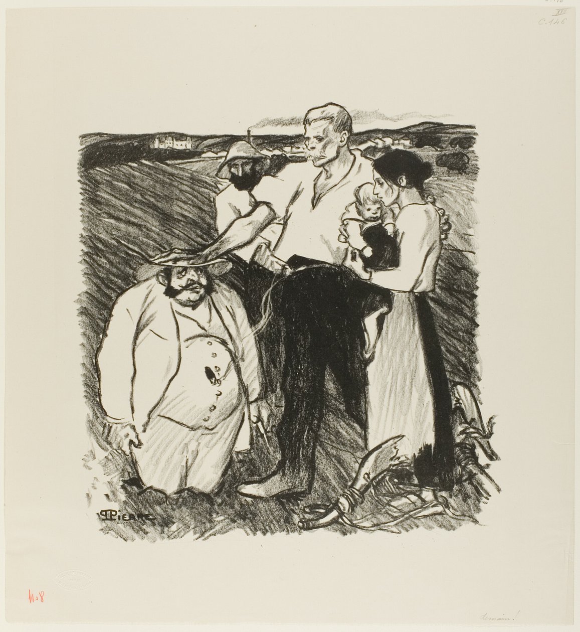 Holnap! alkotó: Théophile Alexandre Pierre Steinlen