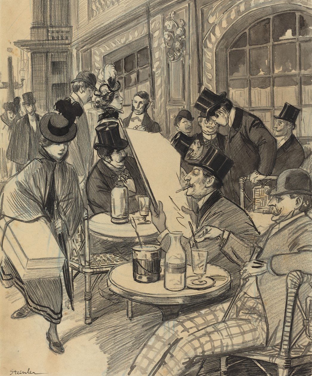 Maximban alkotó: Théophile Alexandre Steinlen