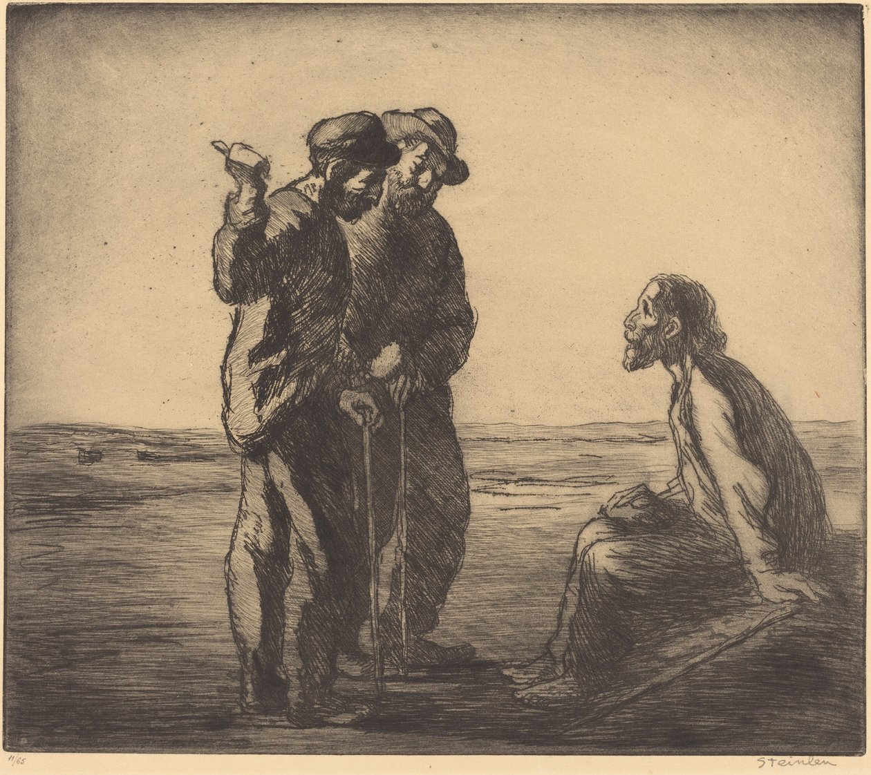 Három társ A három társ, 1912. alkotó: Théophile Alexandre Steinlen