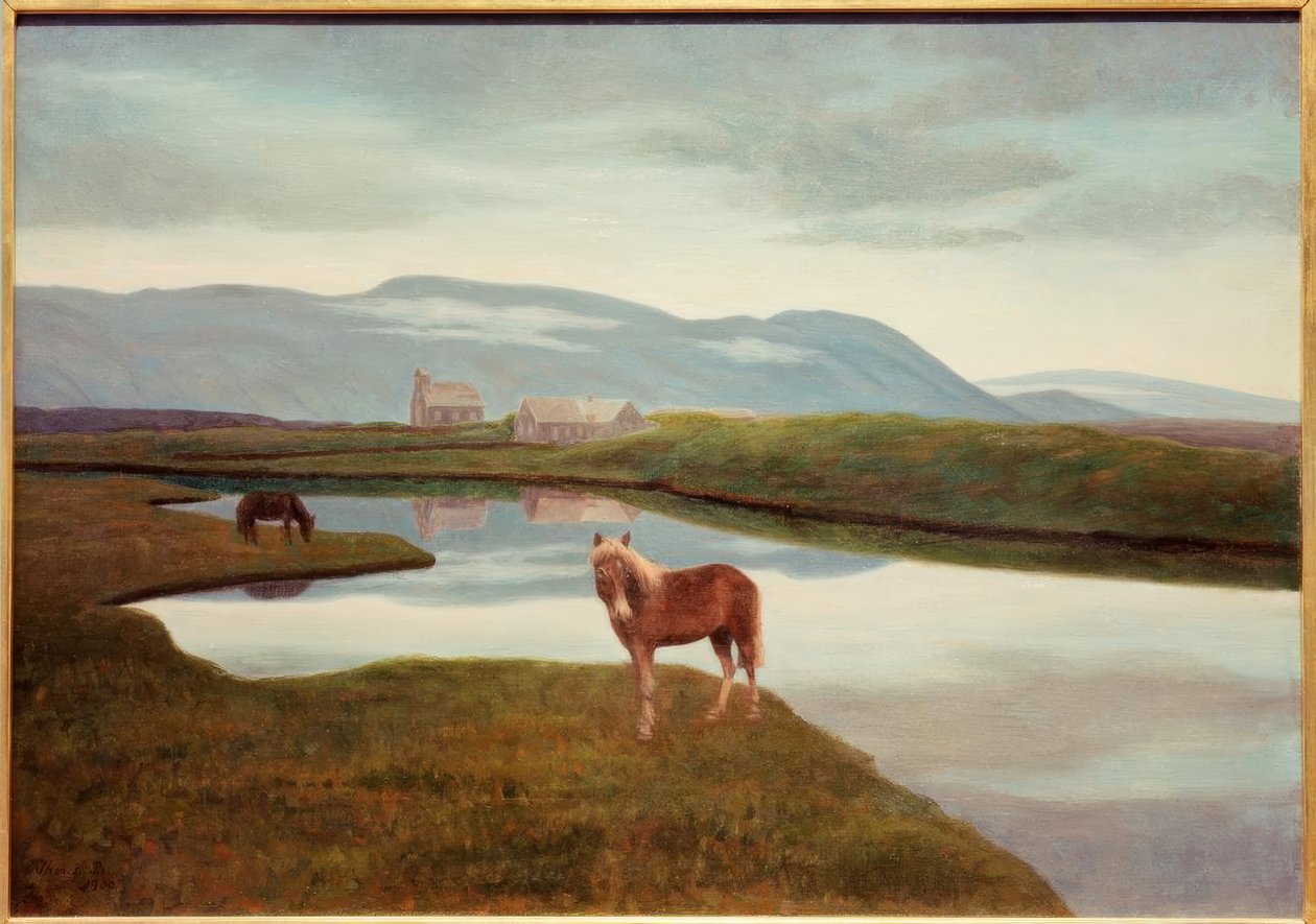 Thingvellir alkotó: Thorarinn B. Thorlaksson